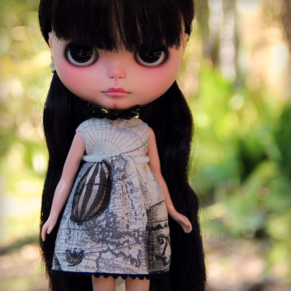 The Explorers Collection: Away dress for Blythe dolls
