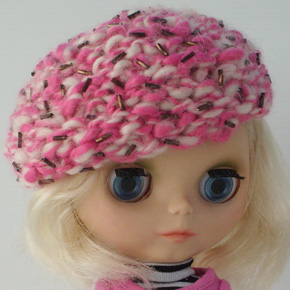 Raspberry Ripple Hat – free pattern