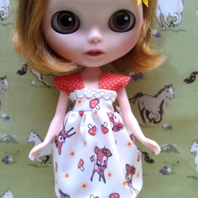 Enoki dress for Blythe