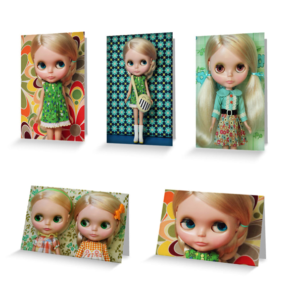 Blythe greeting cards